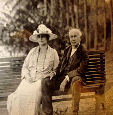Thomas Edison en moeder Nancy