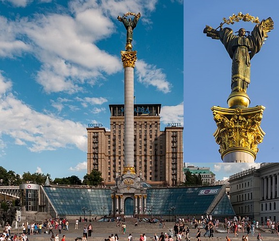 Onafhankelijksplein in Kiev