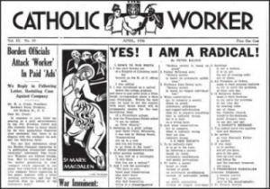 Catholic Worker – Eerste krant van 1 mei 1933