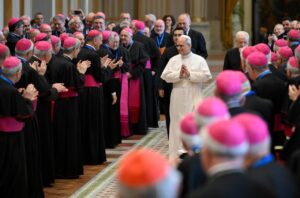 250617 Paus Leo XIV verleent audiëntie aan de Italiaanse Bisschoppenconferentie