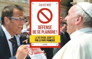 Salvo Noé bij Paus Franciscus