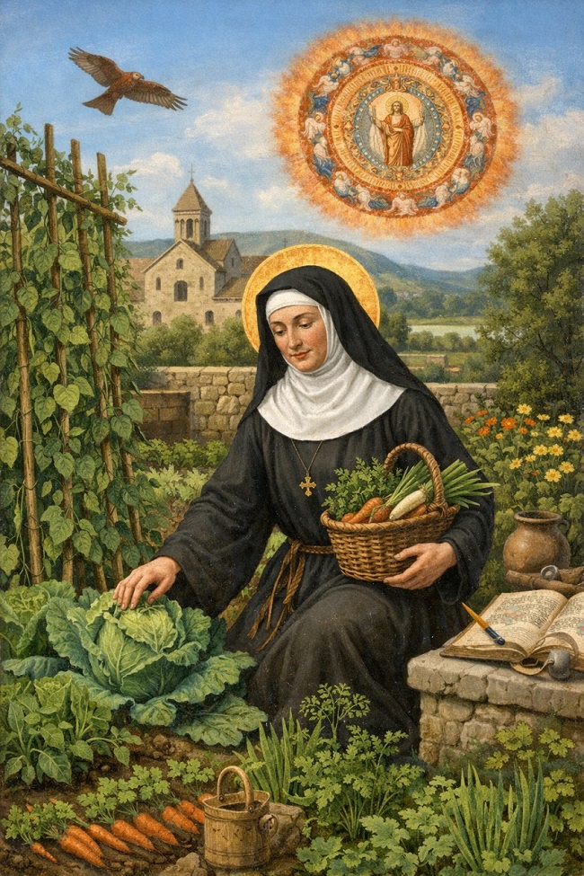 Hildegard van Bingen afbeelding