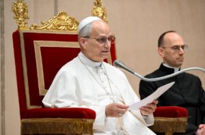 260316 Paus Leo XIV opent het juridisch jaar voor het Tribunaal van Vaticaanstad