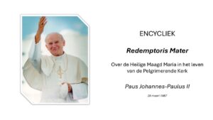 Redemptoris Mater Redemptoris Mater
