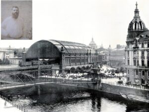 Friedrichstrasse Bahnhof in Berlijn 1900