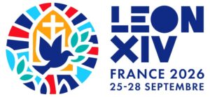 POPE LEO IN FRANCE LOGO